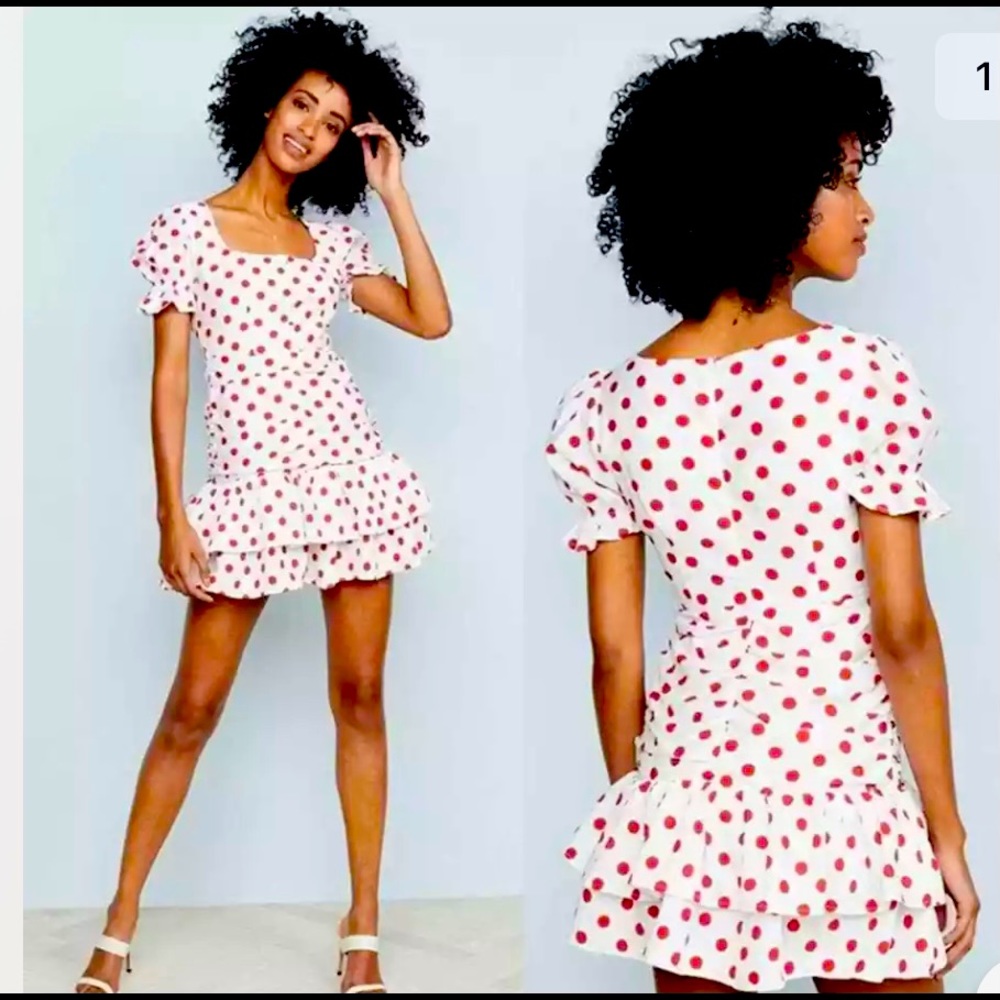 Endless Rose Red Polka Dot Dress - never worn